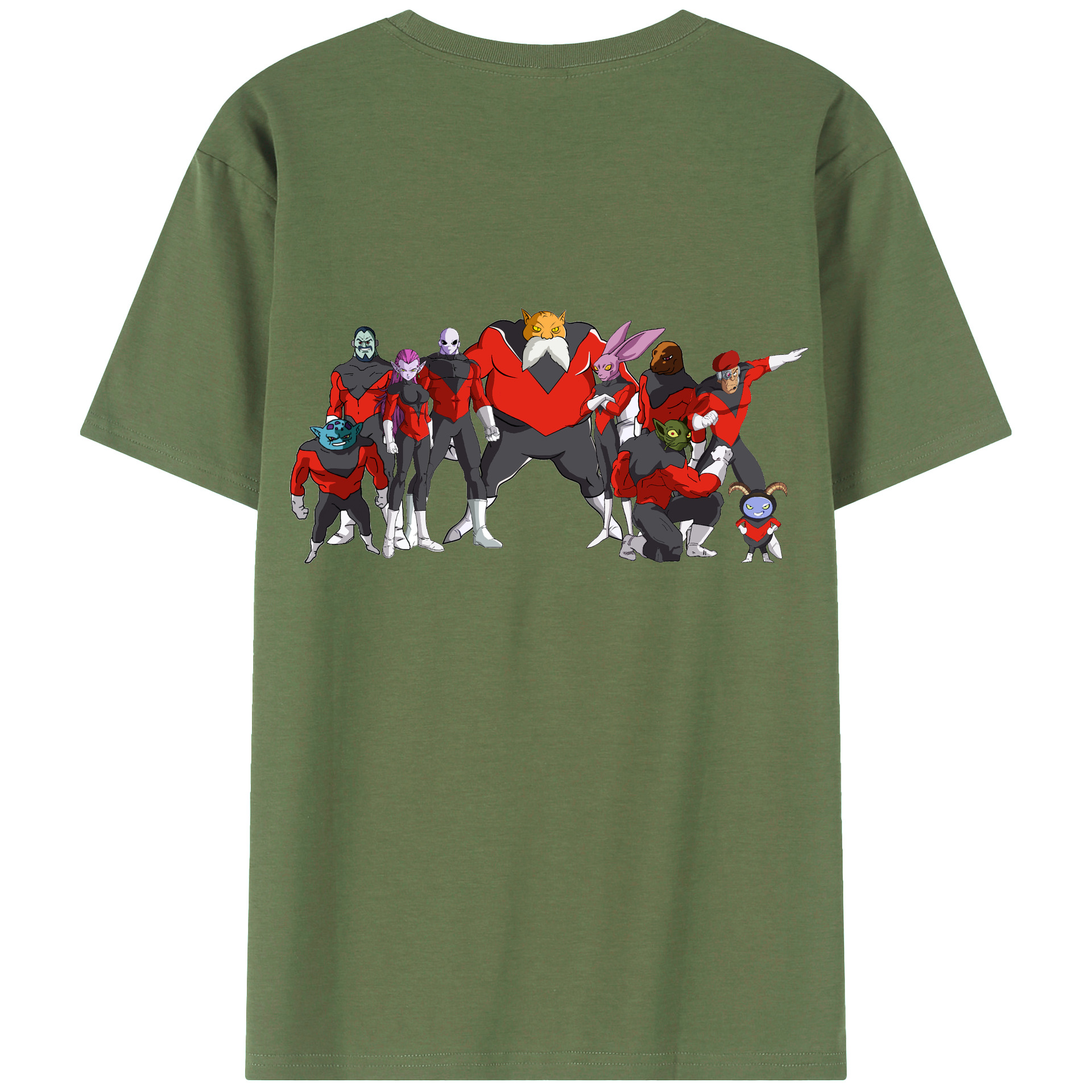 （画像用） ドラゴンボール DRAGON BALL 綿100％ メンズ半袖Tシャツ（バックプリント） 通気性